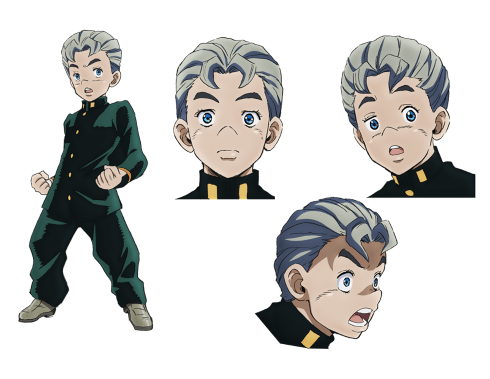 Koichi Hirose (disuarakan oleh Yuki Kaji), merupakan teman sekelas dari JoJo (Josuke). Meskipun memiliki tubuh kecil namun ia memiliki tekad kuat yang tidak bisa diremehkan. 
