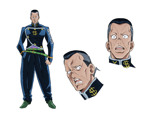 Okuyasu Nijimura (disuarakan oleh Wataru Takagi), rekan dari Josuke yang meski memiliki wajah garang namun sebenarnya memiliki hati yang baik. Ia memiliki kerja tim yang cukup dapat diandalkan.