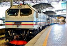 Perkeretaapian Malaysia Operasikan KA Kontainer Sepanjang 120 Gerbong