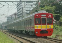 KRL Seri 8000 Rangkaian 8007F Diuji Coba Pasca PAL