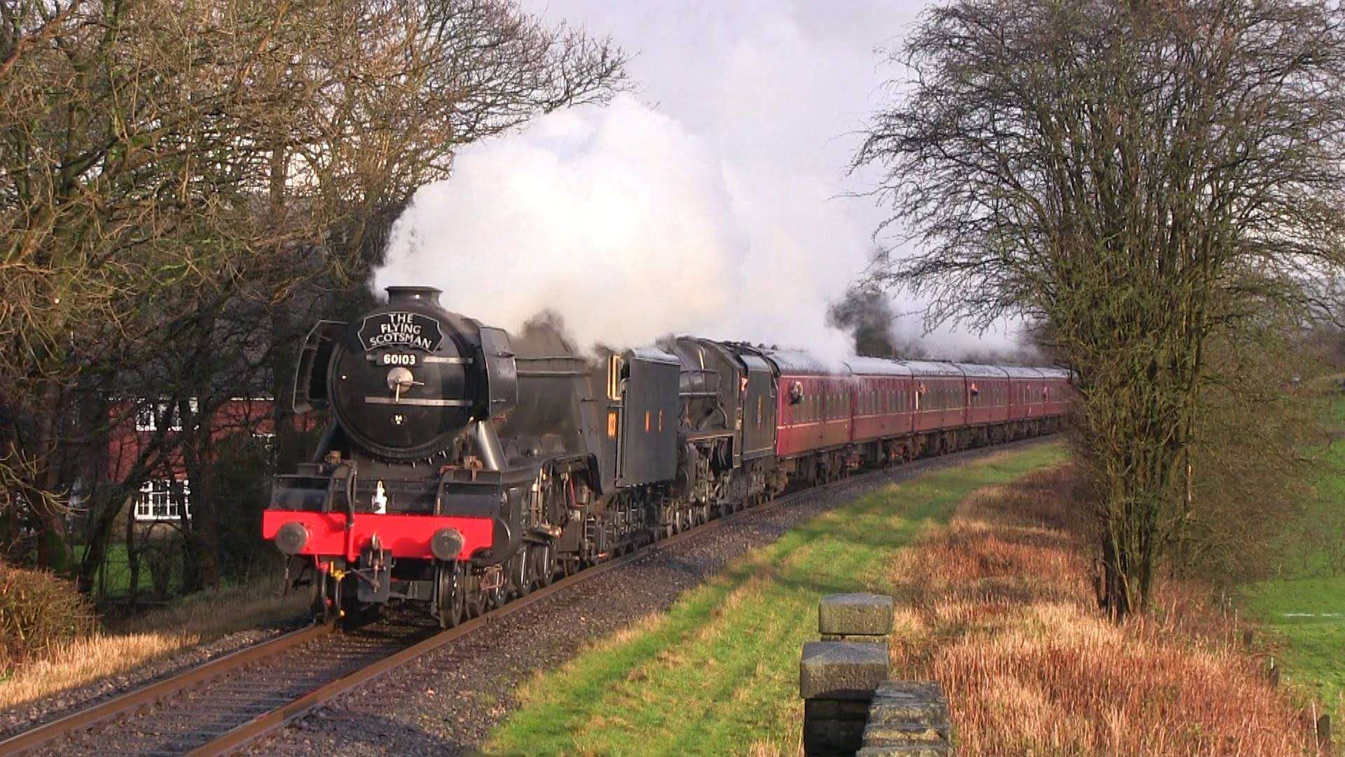 KA Flying Scotsman | Sumber: 'Flying Scotsman' RETURNS! - East Lancashire Railway 10th January 2016 (Youtube/screenshot)