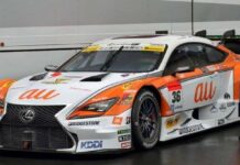 Lexus Team TOM’S Hadir Dengan Sponsor Baru