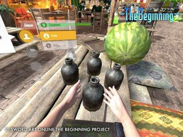 Tampilan Graphic User Interface dalam game