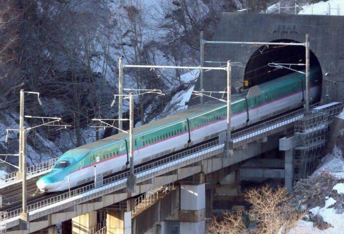 Shinkansen Hokkaido seikan Terowongan Seikan
