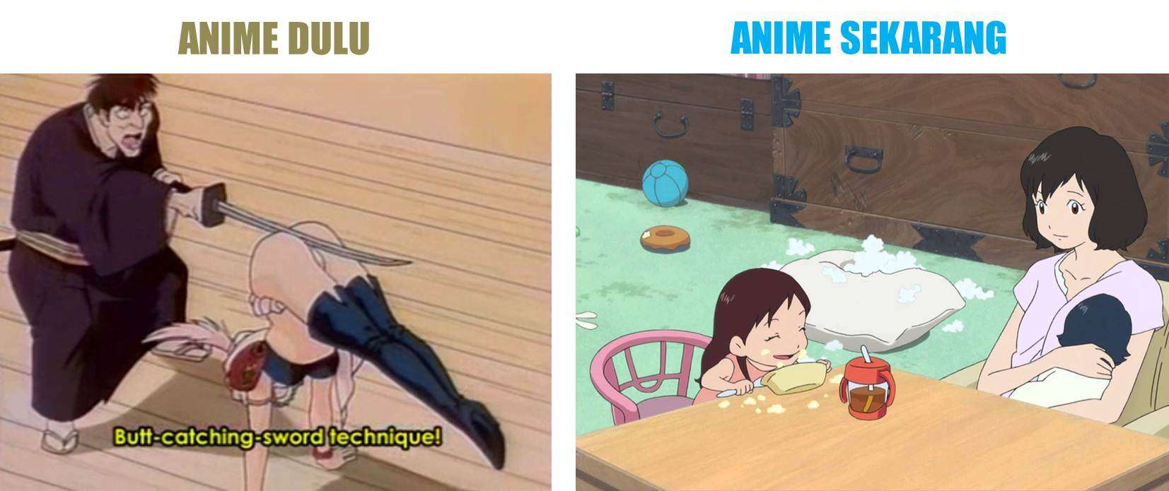 Dulu vs Sekarang 1