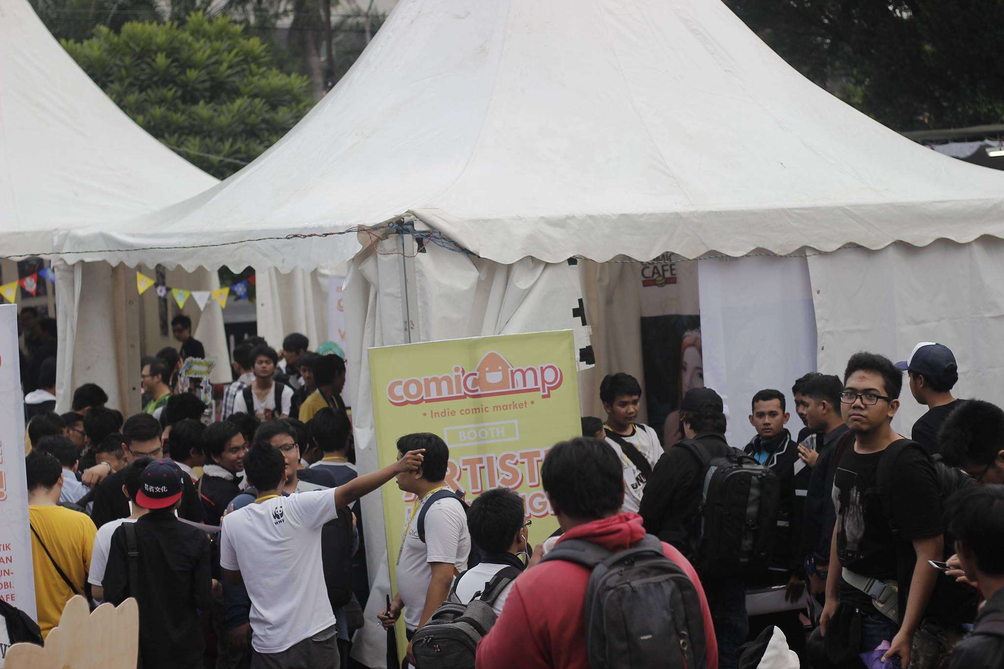 Ramai saat signing & photoshoot