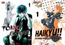 Persembahan Baru dari m&c: Haikyu!! dan Tokyo Ghoul