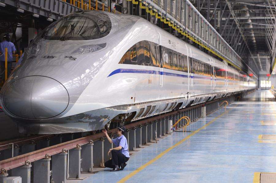 CRH_380a Hutang Perusahaan KA Tiongkok