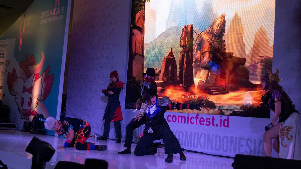 Pertarungan pun dimulai!