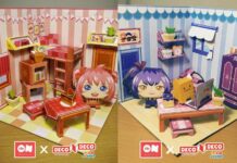 Wah, Reon dan Reyna ada Papercraftnya!