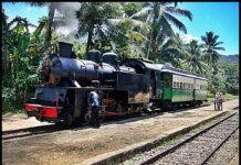 Lokomotif Uap Legendaris “Mak Itam” Kembali Beroperasi Lokomotif Uap "Mak Itam' tipe E10 60 | Foto: Maulana Nur Achsani