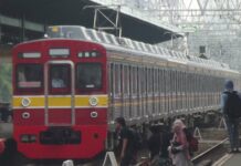 KRL Seri 8500 Rangkaian 8610F Diuji Coba Pasca PAL