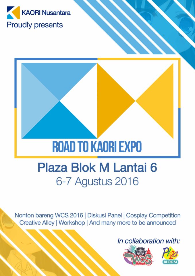 Road to KAORI Expo Poster Early Promotion