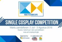 Pendaftaran Single Cosplay Competition Road to KAORI Expo Dibuka! Road to KAORI Expo