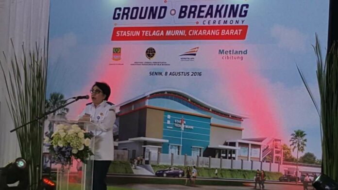CpTtCNdVYAE_9Dn Bangun Stasiun KRL Telaga Murni