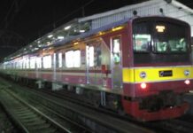 KCJ Kembali Uji Coba Pengoperasian LED Display Pada KRL