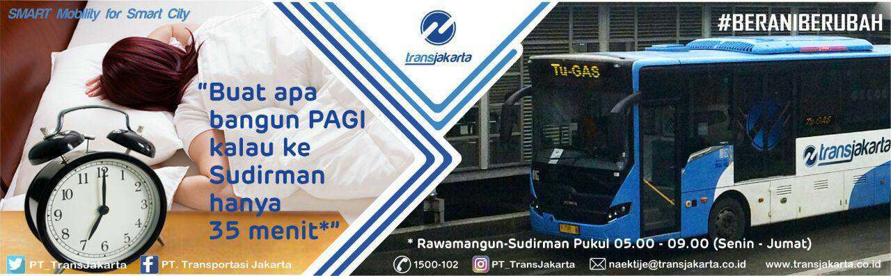 Transjakarta terus berbenah memperbaiki pelayanan bagi pelanggannya.