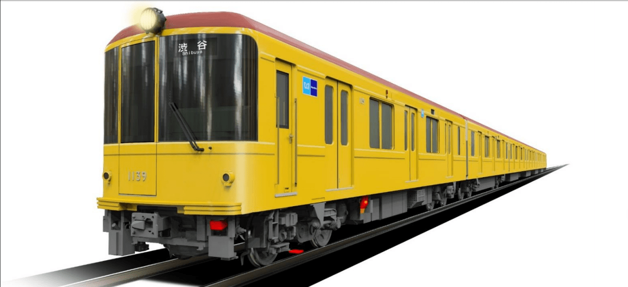 1000 KRL seri 1000 dengan desain spesial | Sumber: Tokyo Metro