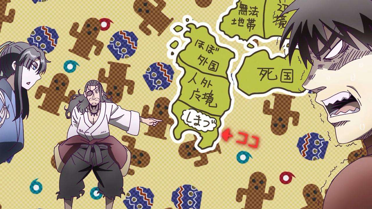 Anime Drifters akan dipenuhi dengan lelucon tentang sejarah seperti ini