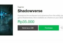 Cygames Rilis Tema Line Shadowverse untuk Indonesia