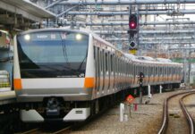 KRL seri E233-0 Rangkaian ToTa Ao670 Pindah ke Jalur Nambu? KRL seri E233-0 Tota 670 | Foto: 杉雅