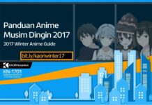 Panduan Anime KAORI Nusantara – Musim Dingin / Winter 2017