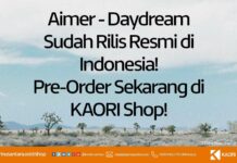 Pre-Order Album CD Original Aimer – Daydream di KAORI Shop!