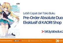 Pre-Order Novel Absolute Duo 02 di KAORI Shop, 100% Resmi & Original!