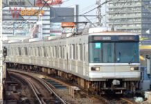 Kereta Bawah Tanah di Tokyo Akan Dipasang Kamera Keamanan Rangkaian kereta bawah tanah seri 03 milik Tokyo Metro (Lerk / Wikipedia Commons)