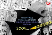 Heboh! KOLONI akan Membuka Submisi untuk Kompilasi Komik Terbarunya!
