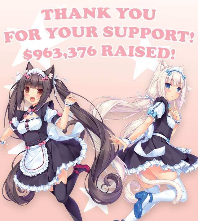 kickstarter ova nekopara nyaris kumpulkan satu juta dollar - 1 HD Gallery | Kaori Nusantara 2025