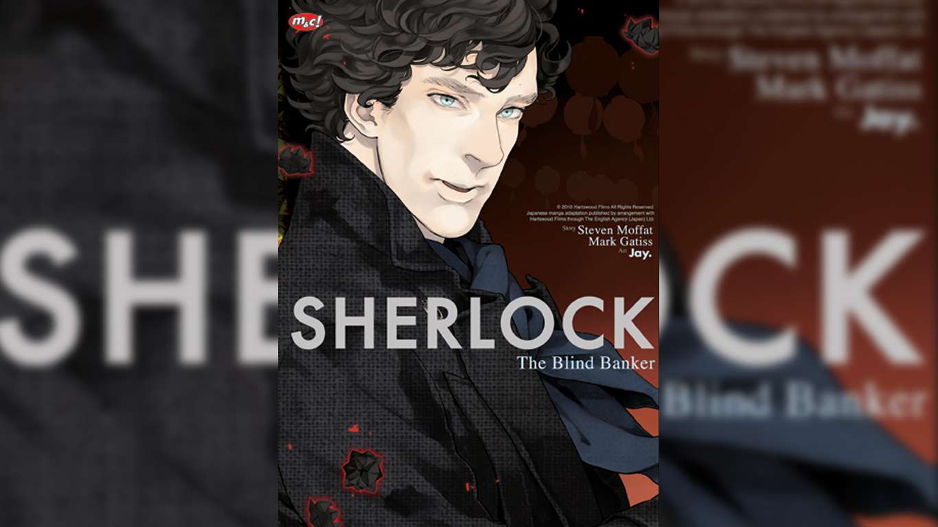 sherlock the blind banker comic m&c cover Sherlock The Blind Banker