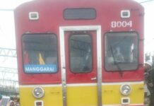 KRL Bekasi Tujuan Manggarai Anjlok Dekat Jatinegara KRL Bekasi Tujuan Jakarta Kota Anjlok Dekat Jatinegara