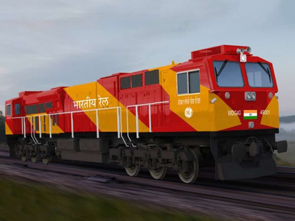 tn_in-GE_loco_Indian_Railways_livery Desain lokomotif Evolution Series milik Indian Railways