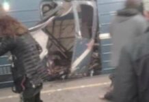 Ledakan di Dalam Kereta Bawah Tanah St. Petersburg, 10 Orang Tewas St. Petersburg