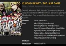 Sah! Kuroko no Basket Last Game Siap Hadir di Platinum Cineplex