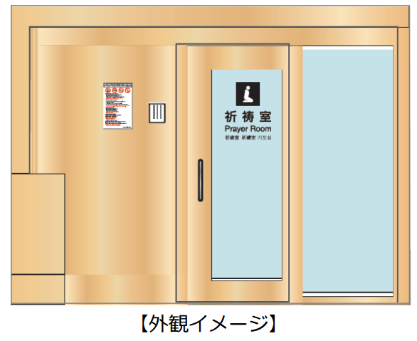 Layout Musholla Tampak Depan