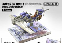 Keren! Ini dia Augmented Reality Skybike di Komik Wind Rider Versi Baru!