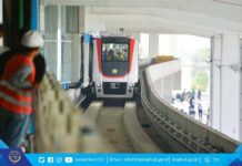 Skytrain Bandara Soekarno-Hatta Mulai Diuji Coba Skytrain Bandara Soekarno-Hatta