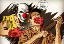 Mencekam! Sambut Komik Kompilasi Badut Pembunuh dari Garjon!