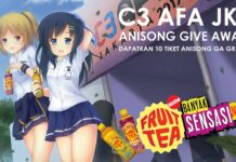 Dapatkan Tiket Anisong C3 AFA JKT dalam Giveaway KAORI X Fruit Tea