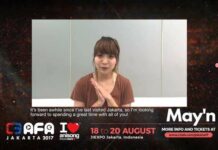 Jelang C3 AFA Jakarta 2017, May’n Menyapa Penggemarnya di Indonesia