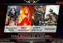 Cosplay WOG Djogja Battle Royale Penuh dengan Cosplayer Keren!