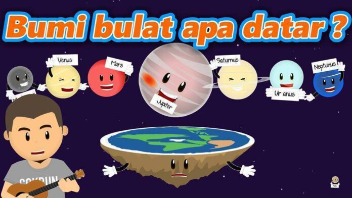 bumi bulat apa datar