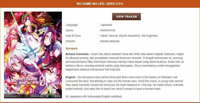 no game no life