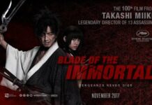 Blade of the Immortal Hadir di CGV Cinemas Indonesia, Cinemaxx, dan Platinum Cineplex Cabang Cibinong