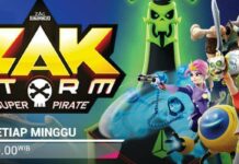 Saksikan Anime 3D Zak Storm di RCTI!