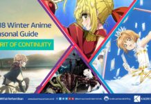 Panduan Anime KAORI Nusantara – Musim Dingin / Winter 2018