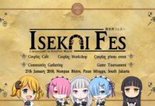 Bersiaplah Pergi ke Isekai di Event IsekaiFes, 27 Januari 2018