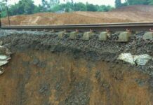 Longsor Di Cicurug, Perjalanan KA Lintas Bogor-Sukabumi Terganggu